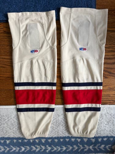 Beige Hockey Socks