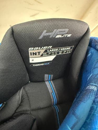 Bauer Black HP Elite Intermediate Large Pants Used Once