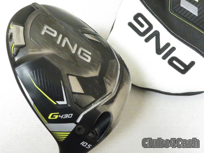 PING G430 MAX Driver 10.5 HZRDUS Smoke RDX Red 60g 6.0 Stiff +Cover