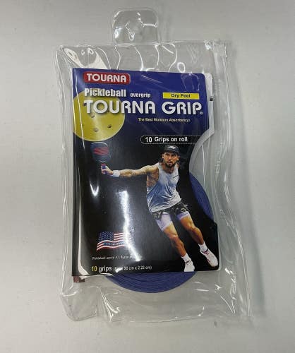 Tourna Grip Pickleball Overgrip 10 Grips On Roll Dry Feel
