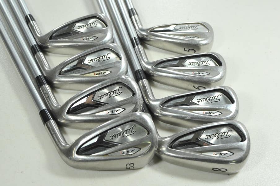 Titleist 718 AP1 5-PW,48*,53* Iron Set Ladies Flex RH Fujikura 