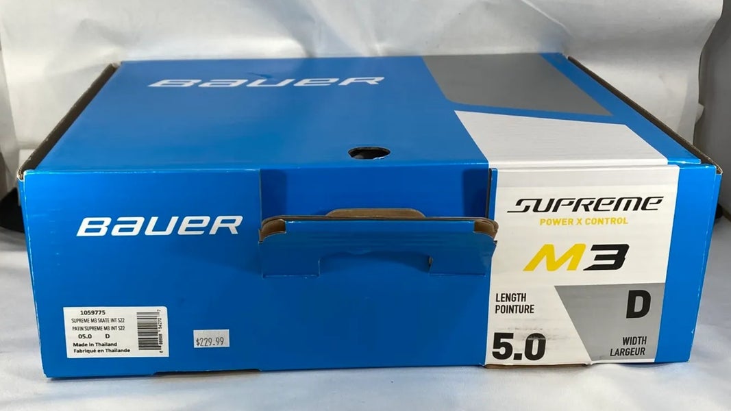 Bauer Supreme M3 Hockey Skates 5 (New)
