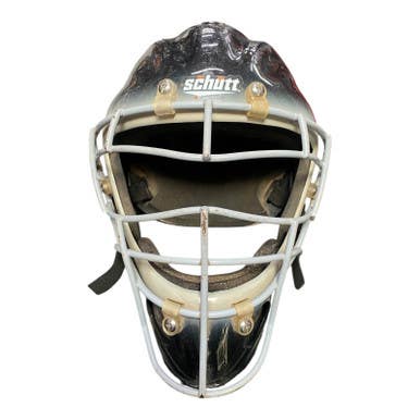Used Schutt Catchers Helmet w/Mask Black One Size 11375-S000371566