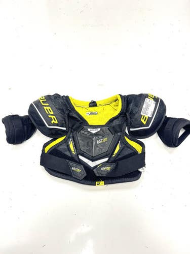Used Bauer ULTRA SONIC Youth Shoulder Pads LG 11860-S000302537