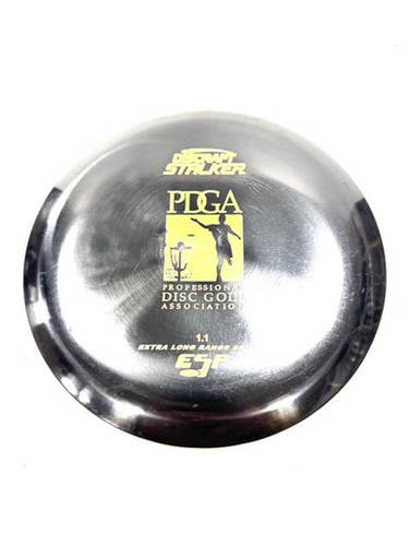 Used Discraft STALKER Disc Golf Driver Black 11860-S000302518