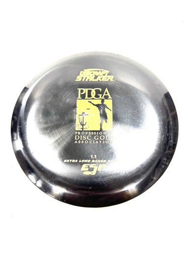 Used Discraft STALKER Disc Golf Driver Black 11860-S000302518