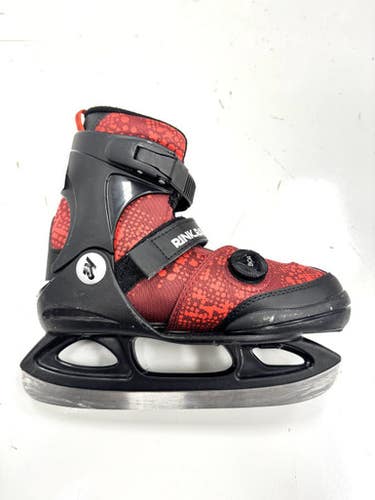 Used K2 RINK RAVEN BOA ADJ 1-5 Boys Softboot Skate Black Adjustable 11860-S000302503