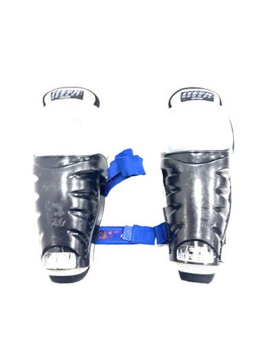 Used Itech SHIN Youth Shin Guards Black 7 1/2" 11860-S000302499
