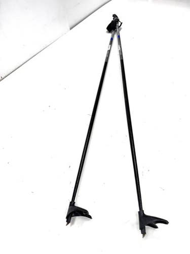 Used Whitewoods CROSS TRAIL Mens XC Ski Poles Black 145 cm / 57 in 11860-S000302472