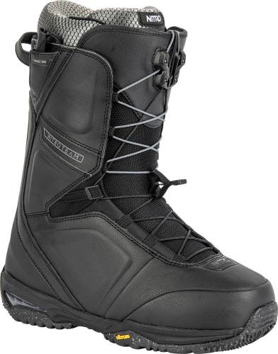 Nitro Team TLS Snowboard Boots, US Men's Size 13, Black New 2024