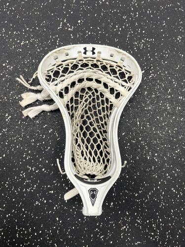 Used Under Armour COMMAND LOW Mens Lacrosse Head White 11849-S000034674