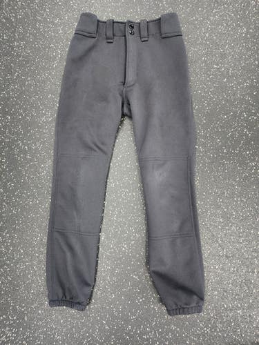 Used Mizuno SOFTBALL PANTS BB/SB Pant Girls Black LG 11849-S000034662
