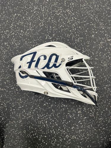 Used Cascade FCA S Lacrosse Helmet White One Size 11849-S000034671