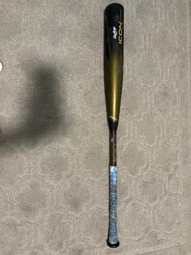 2024 Rawlings Icon BBCOR Certified Bat (-3) 30 oz 33" (Used)