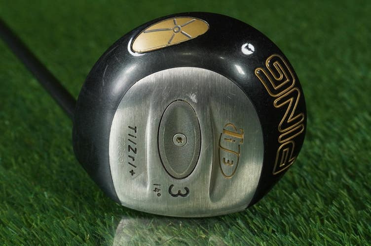 PING TI3 14 3 WOOD TI ZR + FAIRWAY 350 SERIES REGULAR FLEX GRAPHITE RH ~ LOOK!!