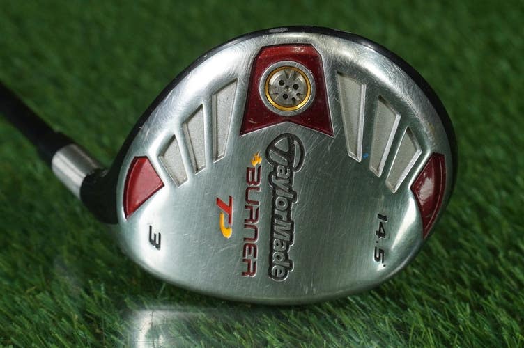 TAYLORMADE BURNER TP 14.5 3 WOOD FAIRWAY REAX SUPERFAST 75G REGULAR FLEX RH