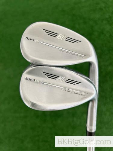 Titleist Vokey SM9 Chrome 2 Wedge Set (54 & 60 Degrees)