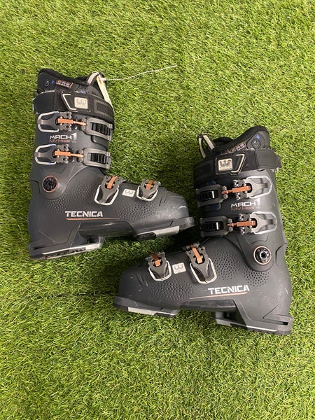 Mondo 25.5 Women's Tecnica Mach 1 MV Heat Ski W Boots Medium Flex (Used)