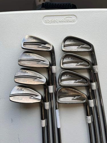Titleist ZB Forged Iron Set 3-PW Project X Rifle Stiff Flex Standard