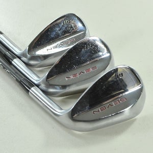 Seven Golf ST 51*, 57*, 61* Wedge Set Axiom VeloCore 105g Stiff Graphite #208165