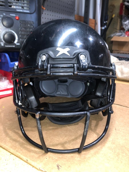 USED XENITH X2E+ YOUTH FOOTBALL HELMET - LARGE - BLACK