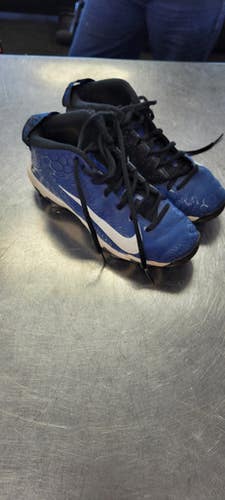 Used Nike Jr FB Cleats Navy Blue Junior 03.5 11497-C000154463