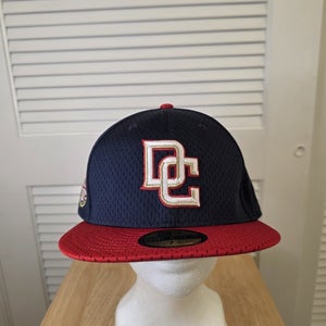NWS Washington Nationals Washington Nationals BP Mesh New Era 59fifty 7 1/2 MLB