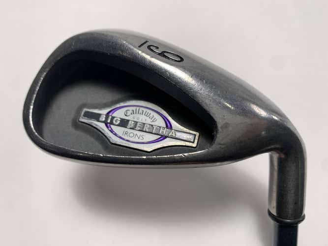 Callaway Big Bertha 2004 Single 9 Iron RCH 65 Ladies Graphite Womens RH
