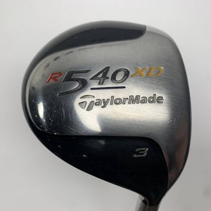 TaylorMade R540 XD 3 Fairway Wood 15* MAS2 55g Stiff Graphite Mens RH