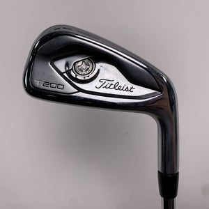 Titleist T200 Single 6 Iron True Temper AMT R300 Black Regular Steel Mens RH