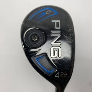 Ping G 2016 4 Hybrid 22* Alta 70g Regular Graphite Mens RH Midsize Grip