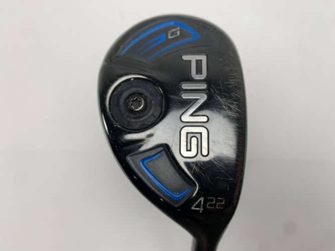 Ping G 2016 4 Hybrid 22* Alta 70g Regular Graphite Mens RH Midsize Grip
