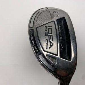 Adams Idea A12 OS 6 Hybrid 28* Grafalloy Adams 55g Senior Graphite Mens RH