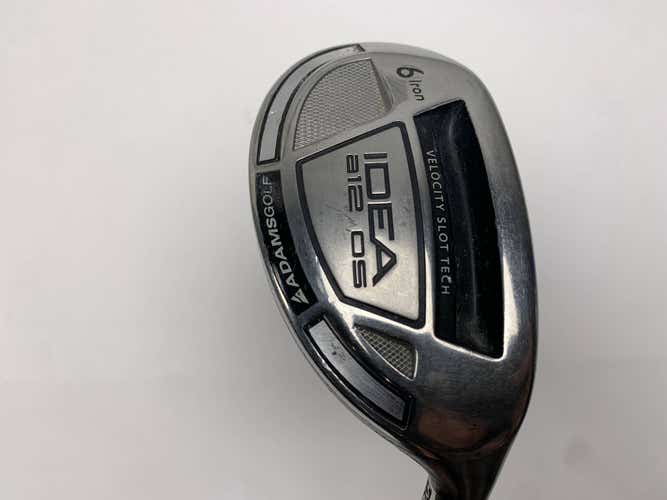 Adams Idea A12 OS 6 Hybrid 28* Grafalloy Adams 55g Senior Graphite Mens RH
