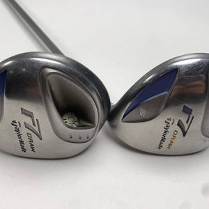TaylorMade R7 Draw 3 & 5 Fairway Wood Set 15* 18* REAX 50g Ladies Graphite RH