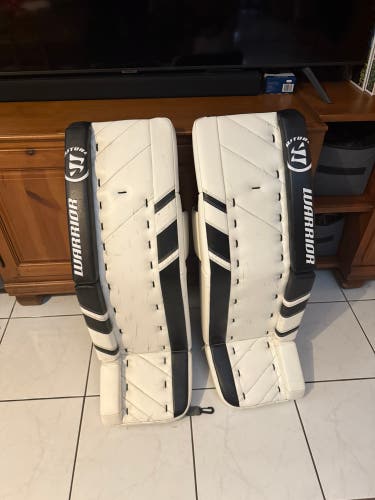 34" Warrior Ritual G3 Pro Goalie Leg Pads Pro Stock (Used)