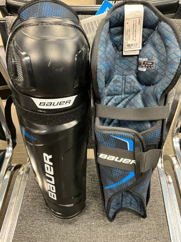 Senior Bauer X 16" Shin Pads (New)