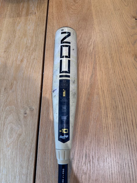 2025 Rawlings Icon USABat Certified Bat (-10) 18 oz 28" (Used)