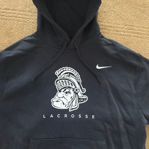 Black Men's Large Nike Sweatshirt (New) MSU LACROSSE
