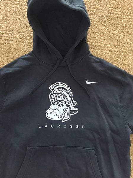 Black Men's Large Nike Sweatshirt (New) MSU LACROSSE