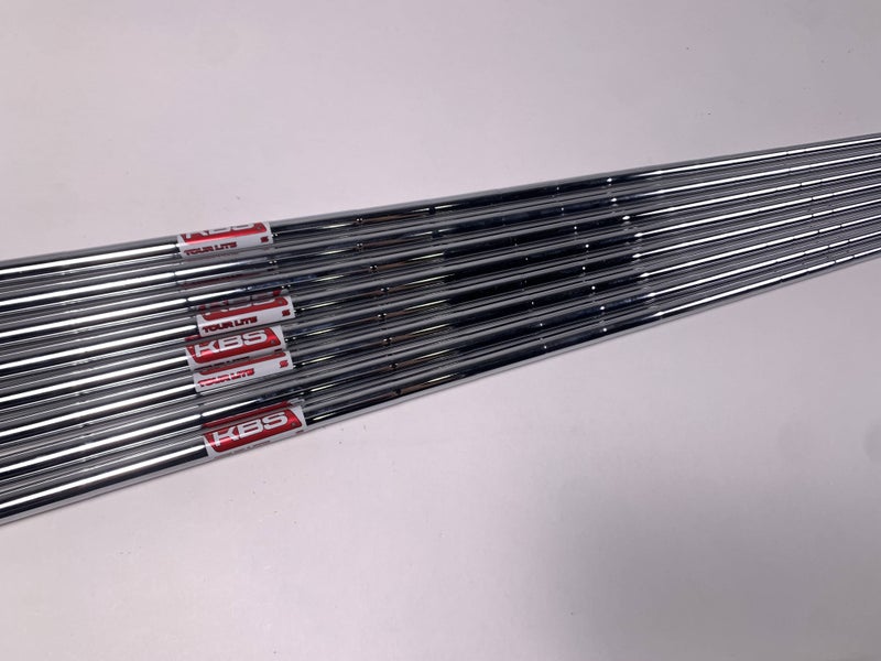 KBS Tour Lite Stiff Steel Iron Set of 8 Shafts 34.25''-37.5''- 0.355