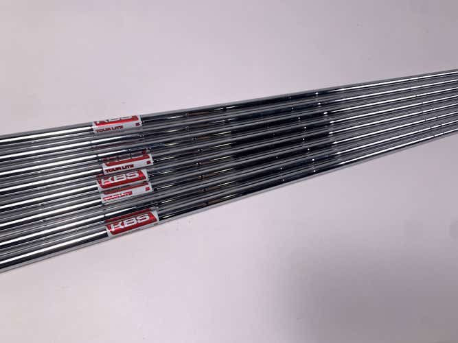 KBS Tour Lite Stiff Steel Iron Set of 8 Shafts 34.25''-37.5''- 0.355