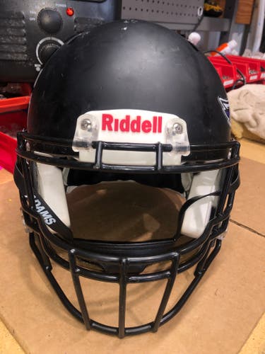 USED RIDDELL SPEED ADULT HELMET - XL - FLAT BLACK - REJECT
