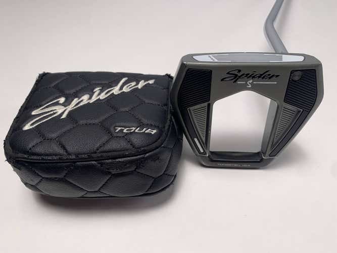 TaylorMade Spider S Platinum Single Bend Putter 35" Mens RH HC