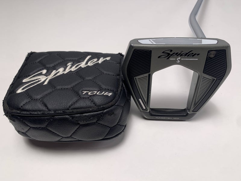 TaylorMade Spider S Platinum Single Bend Putter 35" Mens RH HC