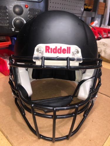 USED RIDDELL SPEED ADULT HELMET - LARGE - FLAT BLACK - REJECT