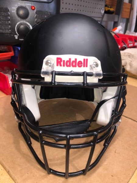 USED RIDDELL SPEED ADULT HELMET - LARGE - FLAT BLACK - REJECT