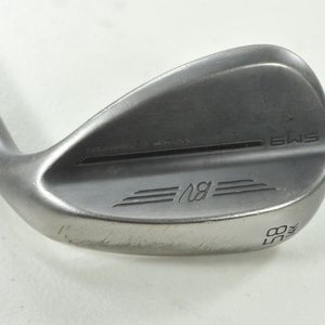 Titleist Vokey SM9 Jet Black 58*-14K Wedge Right BV Wedge Flex Steel # 208178