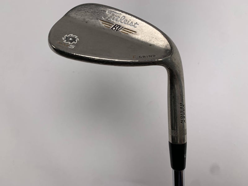 Titleist Vokey SM5 Gold Nickel Gap Wedge GW 52* 12 Bounce F-Grind WedgeRH