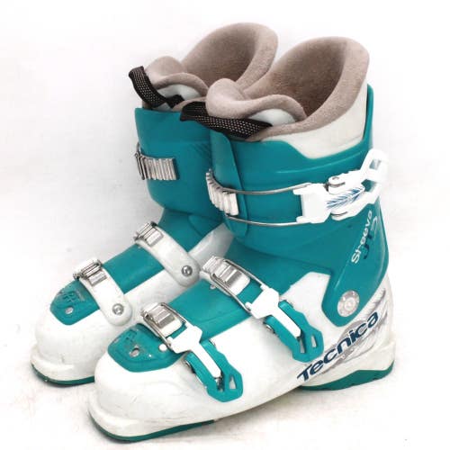 Tecnica JT3 Sheeva Kids Ski Boot - Size 7 / Mondo 25 Used